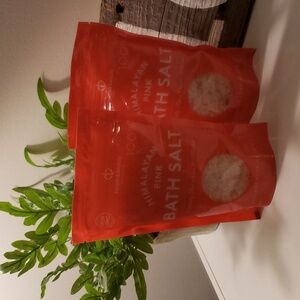 Himalayan Pink Bath Salt. Bundle of two packages.